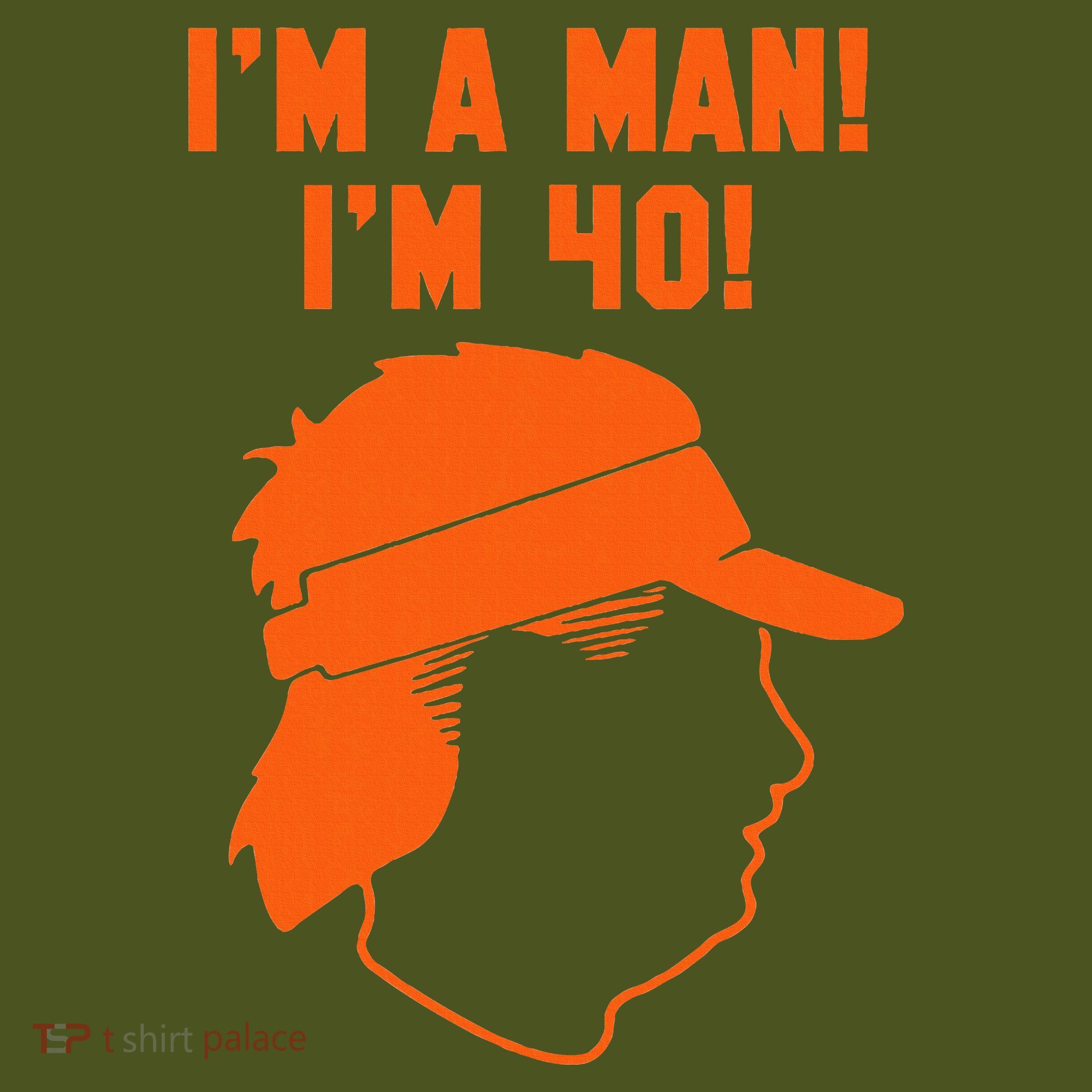 Mike Gundy IM A Man! IM 40! The Baniff Cuffed Pom Beanie