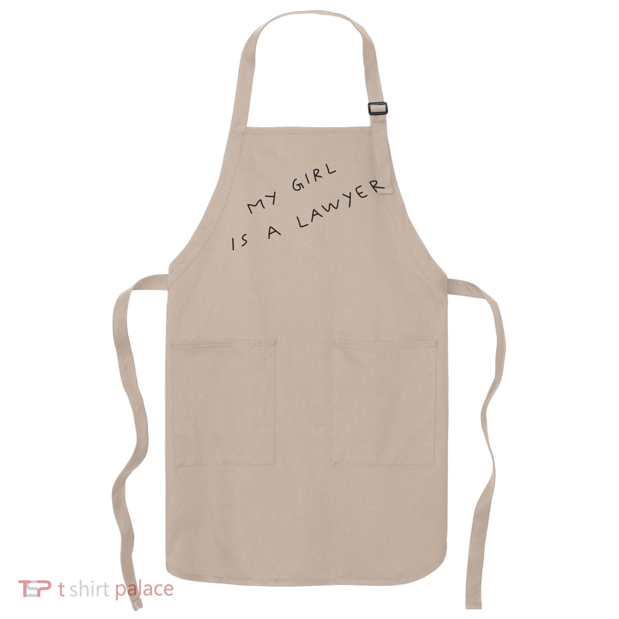 My Girl Is A Lawyer Tattoo For Girlfriends Apron