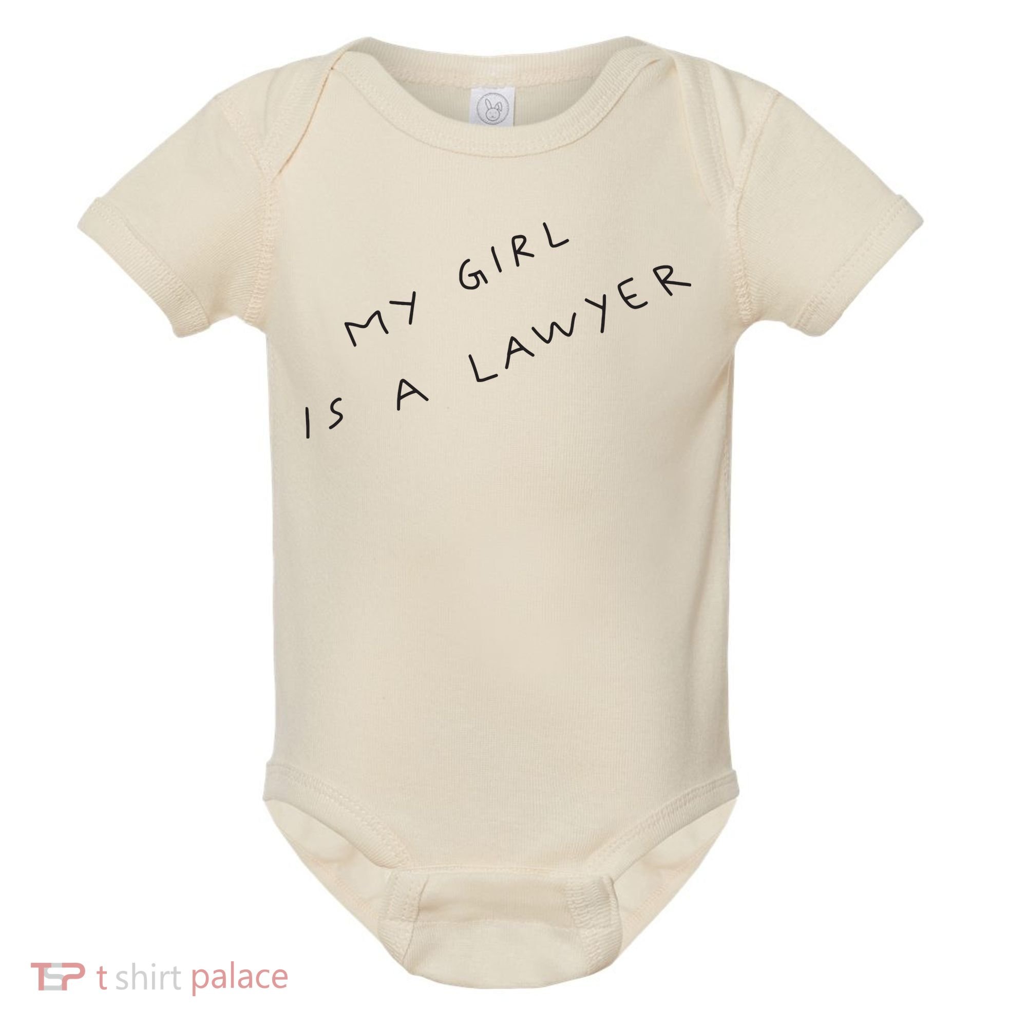 My Girl Is A Lawyer Tattoo For Girlfriends Baby Bodysuit