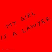 My Girl Is A Lawyer Tattoo For Girlfriends Santa Hat thumb 1