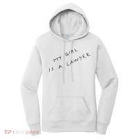 My Girl Is A Lawyer Tattoo For Girlfriends Women's Hoodie thumb 0