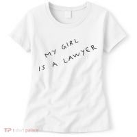 My Girl Is A Lawyer Tattoo For Girlfriends Women's T-Shirt thumb 0