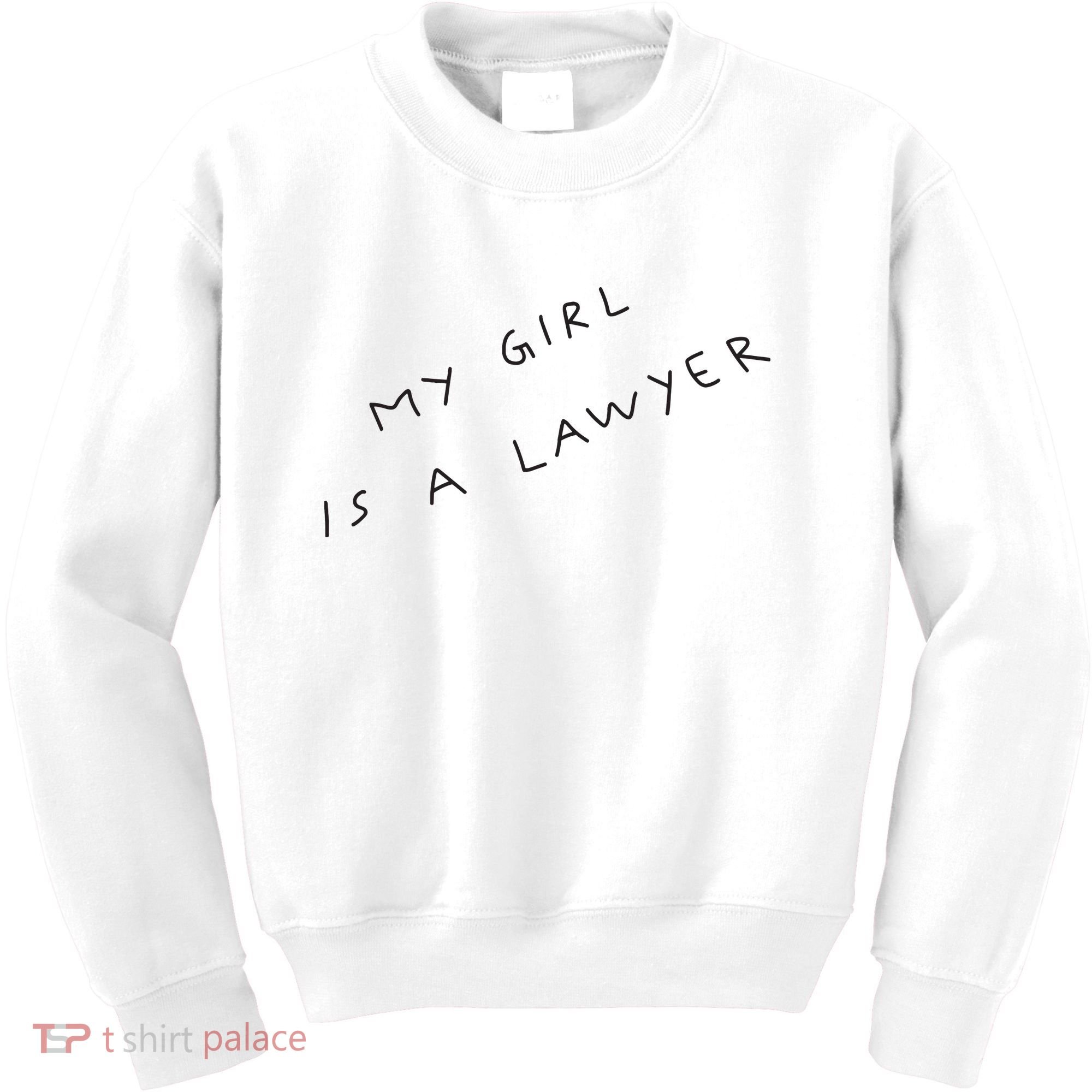 My Girl Is A Lawyer Tattoo For Girlfriends Kids Sweatshirt