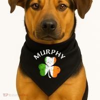 Murphy Gift Irish Family Name St Patricks Day Great Gift USA-Made Doggie Bandana thumb 1