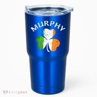 Murphy Gift Irish Family Name St Patricks Day Great Gift Tumbler thumb 0