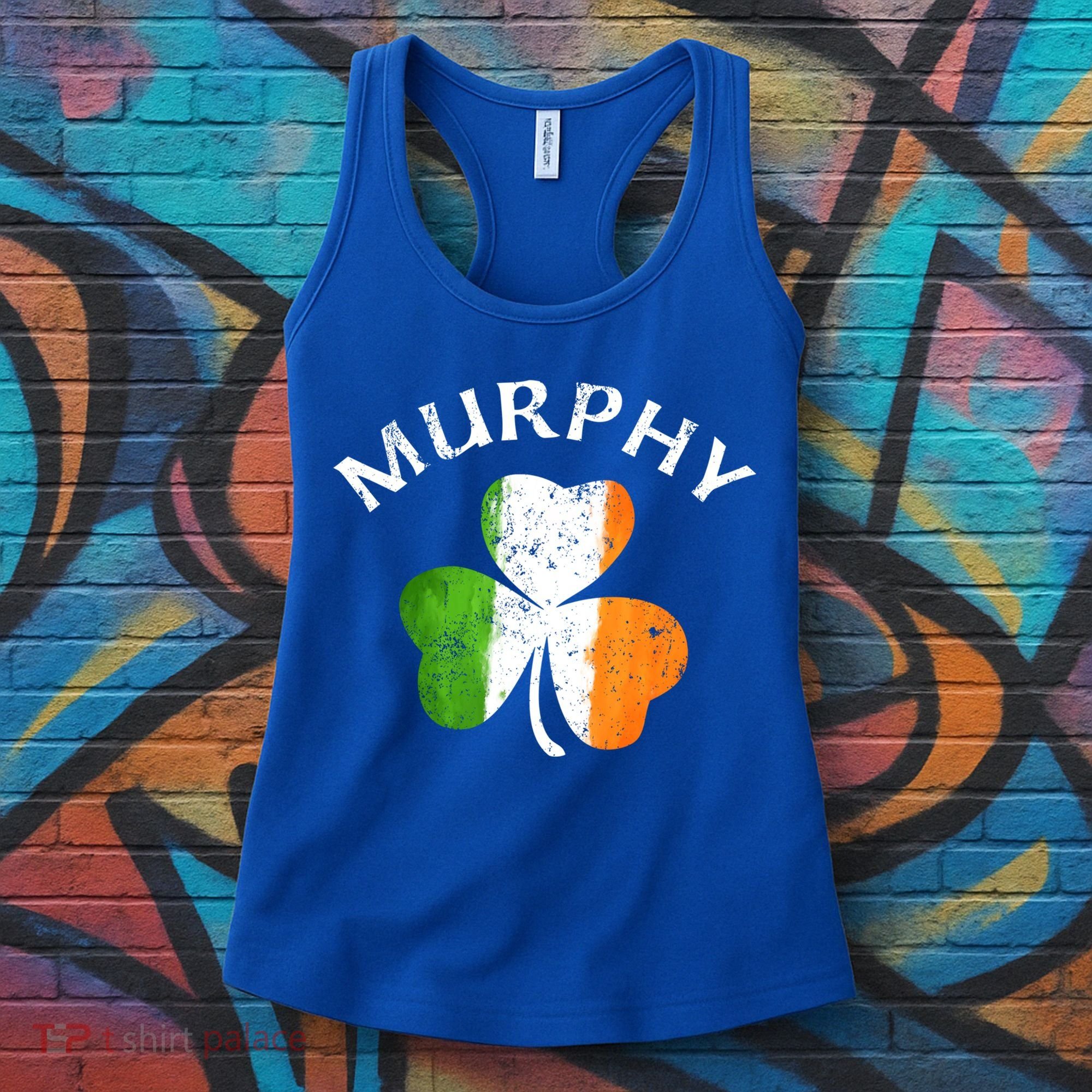 Murphy Gift Irish Family Name St Patricks Day Great Gift Women's Tank Top