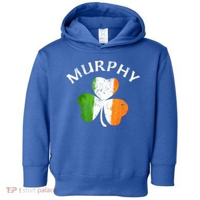 Murphy Gift Irish Family Name St Patricks Day Great Gift Toddler Hoodie