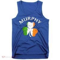Murphy Gift Irish Family Name St Patricks Day Great Gift Tank Top thumb 0