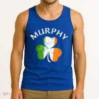 Murphy Gift Irish Family Name St Patricks Day Great Gift Tank Top thumb 3