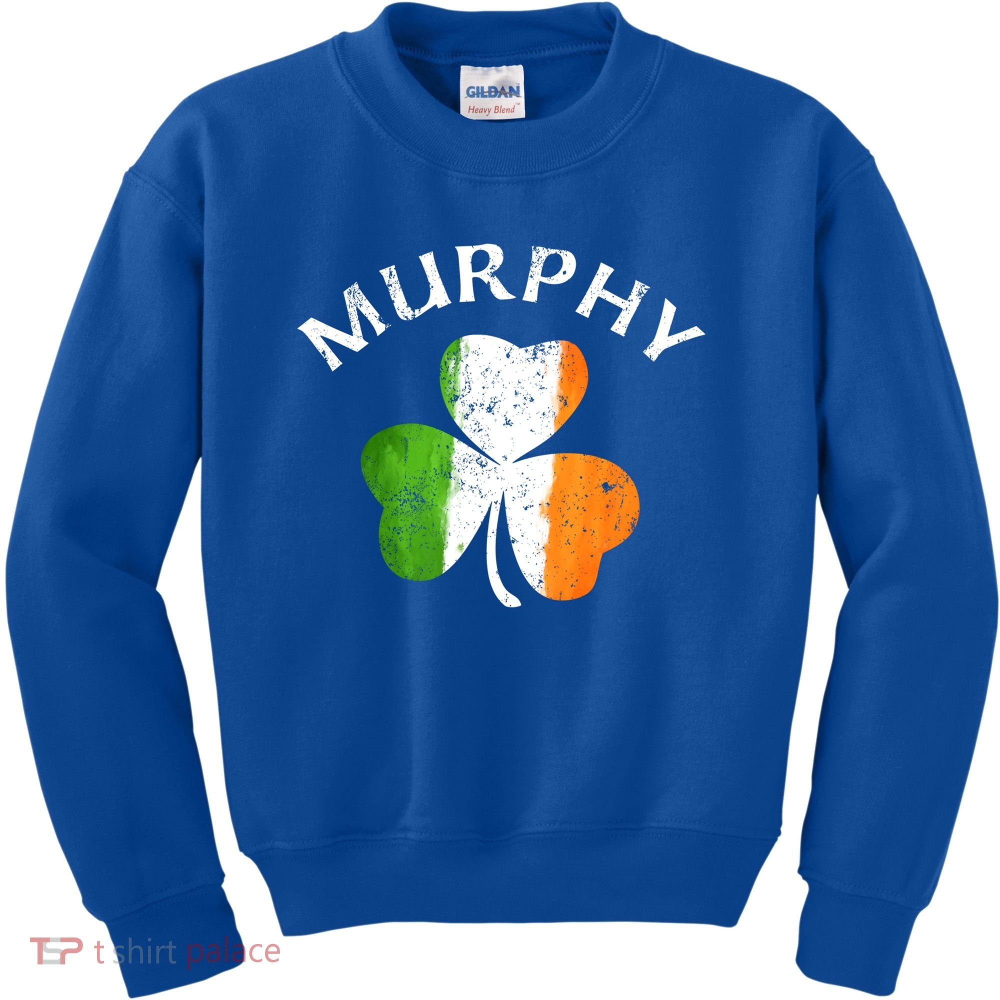 Murphy Gift Irish Family Name St Patricks Day Great Gift Kids Sweatshirt