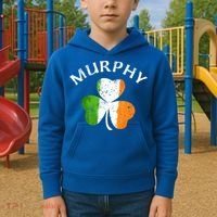 Murphy Gift Irish Family Name St Patricks Day Great Gift Kids Hoodie thumb 2