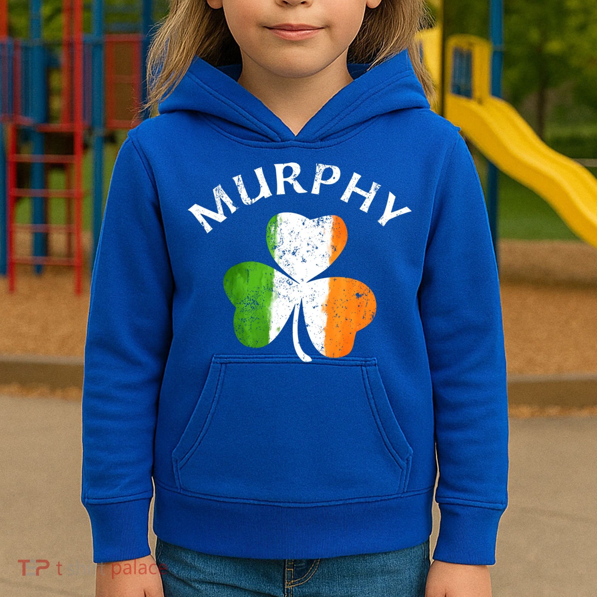 Murphy Gift Irish Family Name St Patricks Day Great Gift Kids Hoodie