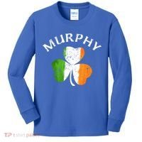 Murphy Gift Irish Family Name St Patricks Day Great Gift Kids Long Sleeve Shirt thumb 0