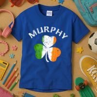 Murphy Gift Irish Family Name St Patricks Day Great Gift Kids T-Shirt thumb 3