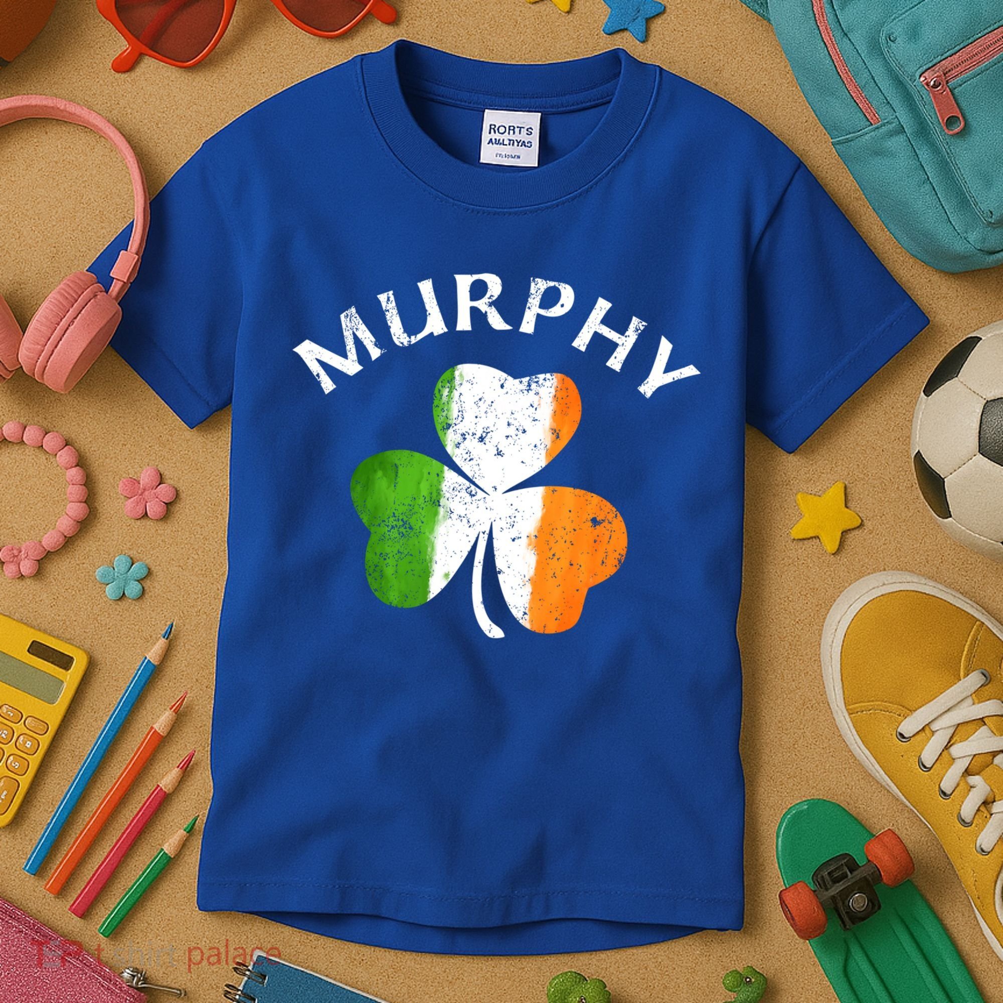Murphy Gift Irish Family Name St Patricks Day Great Gift Kids T-Shirt