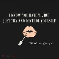 Melissa Gorga I Know You Hate Me But Just Try And Control Yourself Women's Hoodie thumb 2