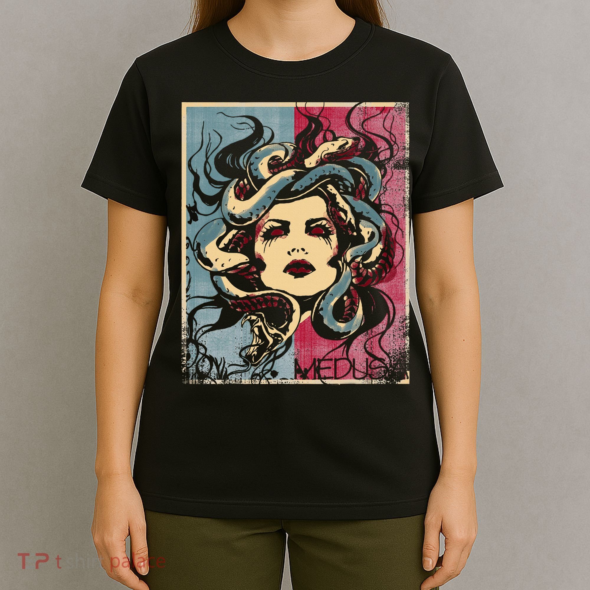 Mythology Gorgon In Greek Mythology Medusa T-Shirt