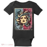 Mythology Gorgon In Greek Mythology Medusa Baby Bodysuit thumb 0
