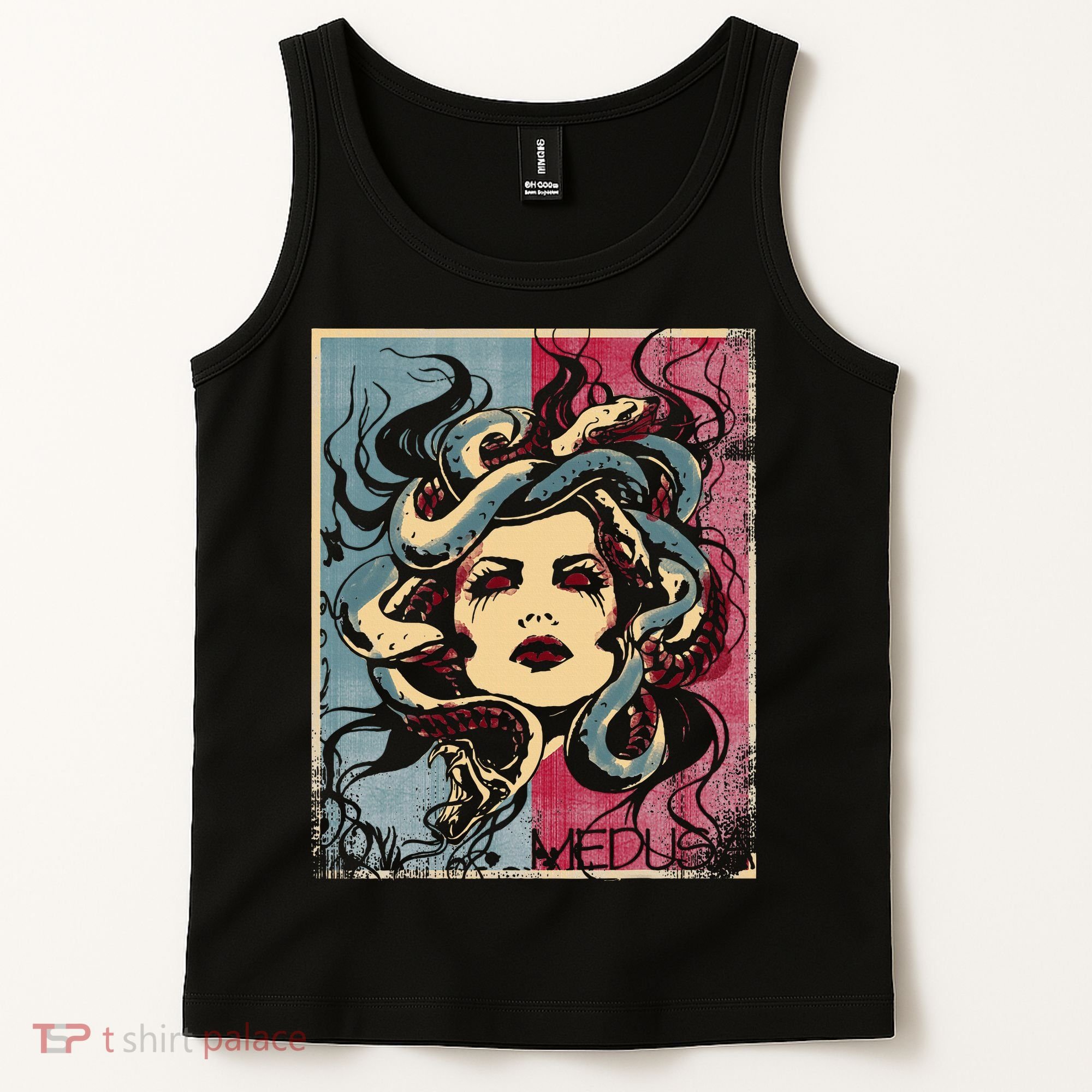 Mythology Gorgon In Greek Mythology Medusa Tank Top