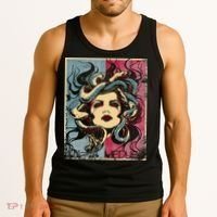Mythology Gorgon In Greek Mythology Medusa Tank Top thumb 3