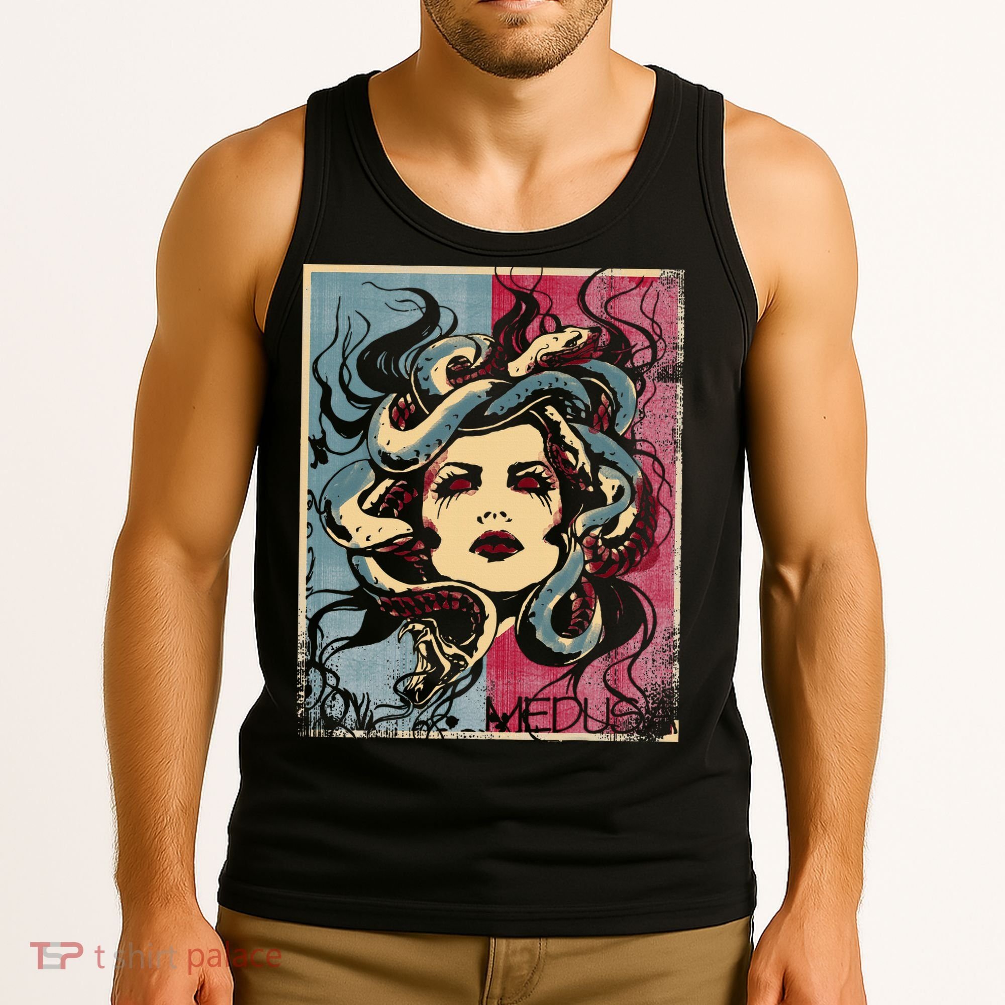 Mythology Gorgon In Greek Mythology Medusa Tank Top