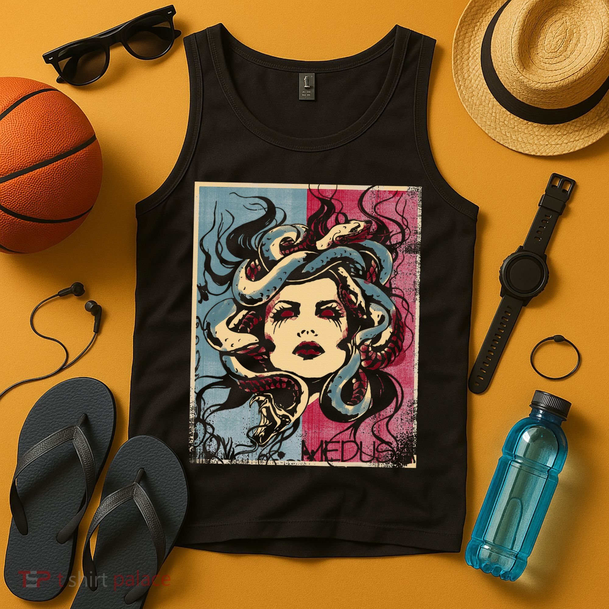 Mythology Gorgon In Greek Mythology Medusa Tank Top