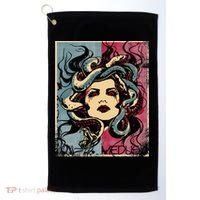 Mythology Gorgon In Greek Mythology Medusa Golf Towel thumb 0