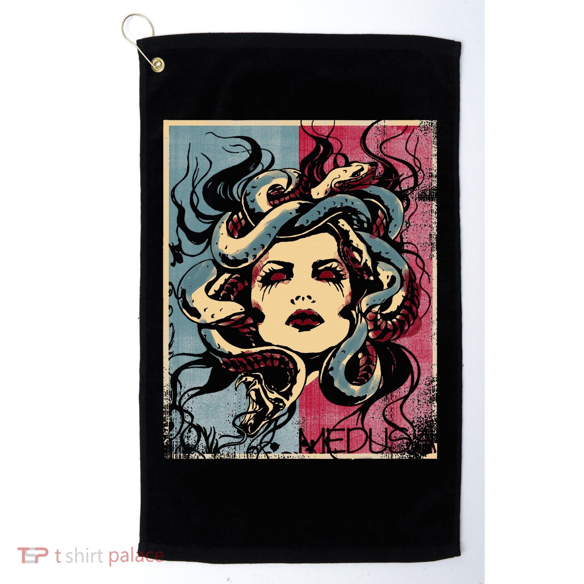 Mythology Gorgon In Greek Mythology Medusa Golf Towel