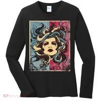 Mythology Gorgon In Greek Mythology Medusa Women's Long Sleeve Shirt thumb 0