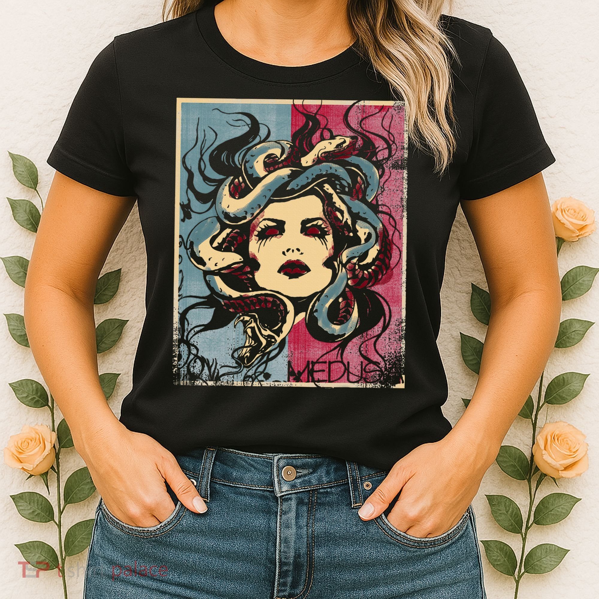 Mythology Gorgon In Greek Mythology Medusa Women's T-Shirt
