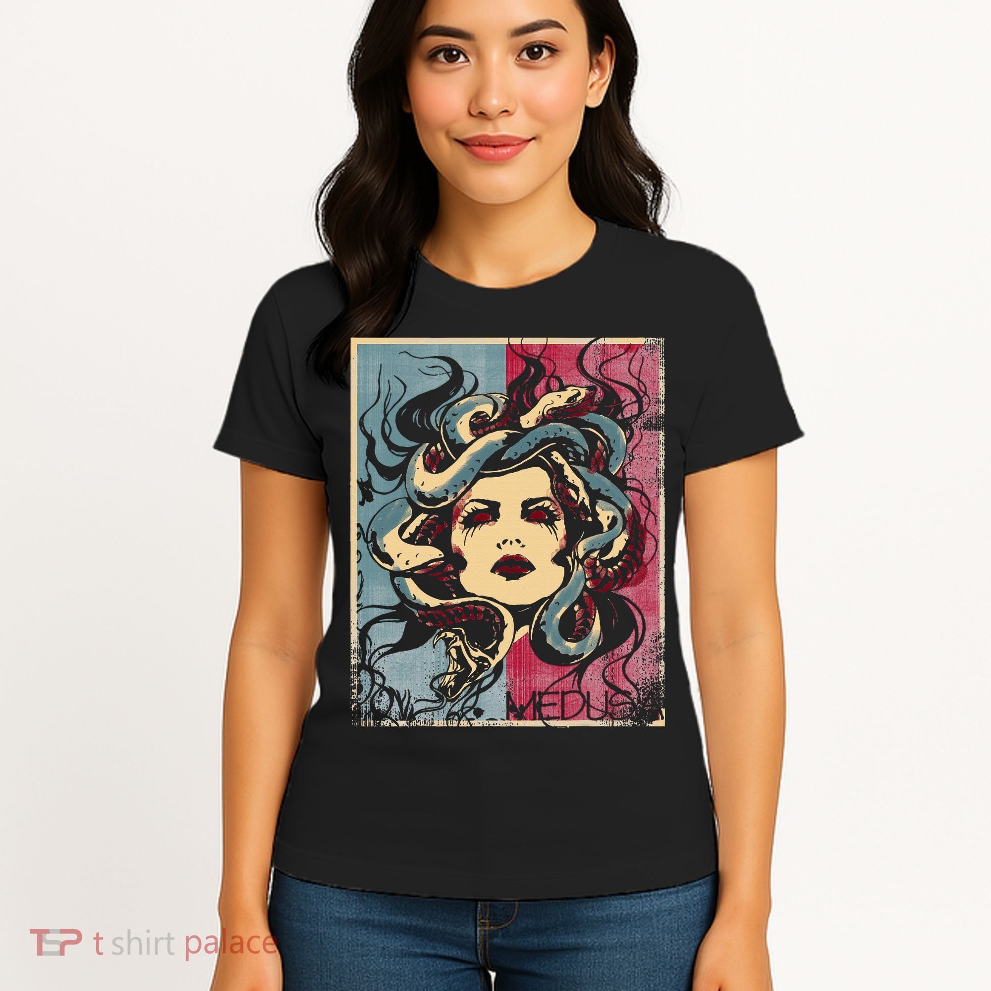 Mythology Gorgon In Greek Mythology Medusa Women's T-Shirt
