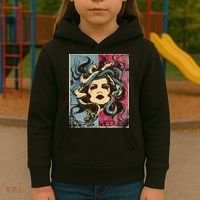 Mythology Gorgon In Greek Mythology Medusa Kids Hoodie thumb 3