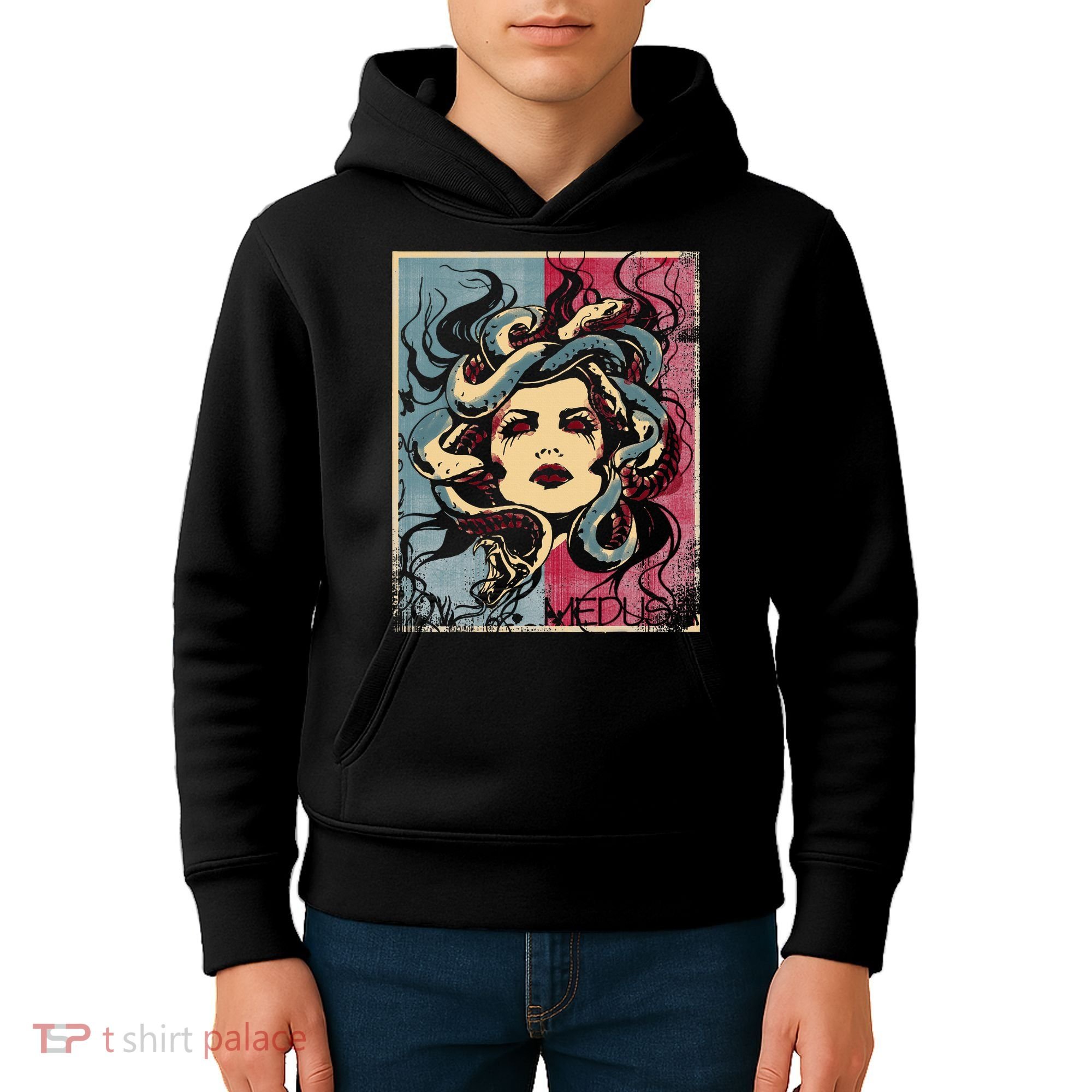 Mythology Gorgon In Greek Mythology Medusa Kids Hoodie
