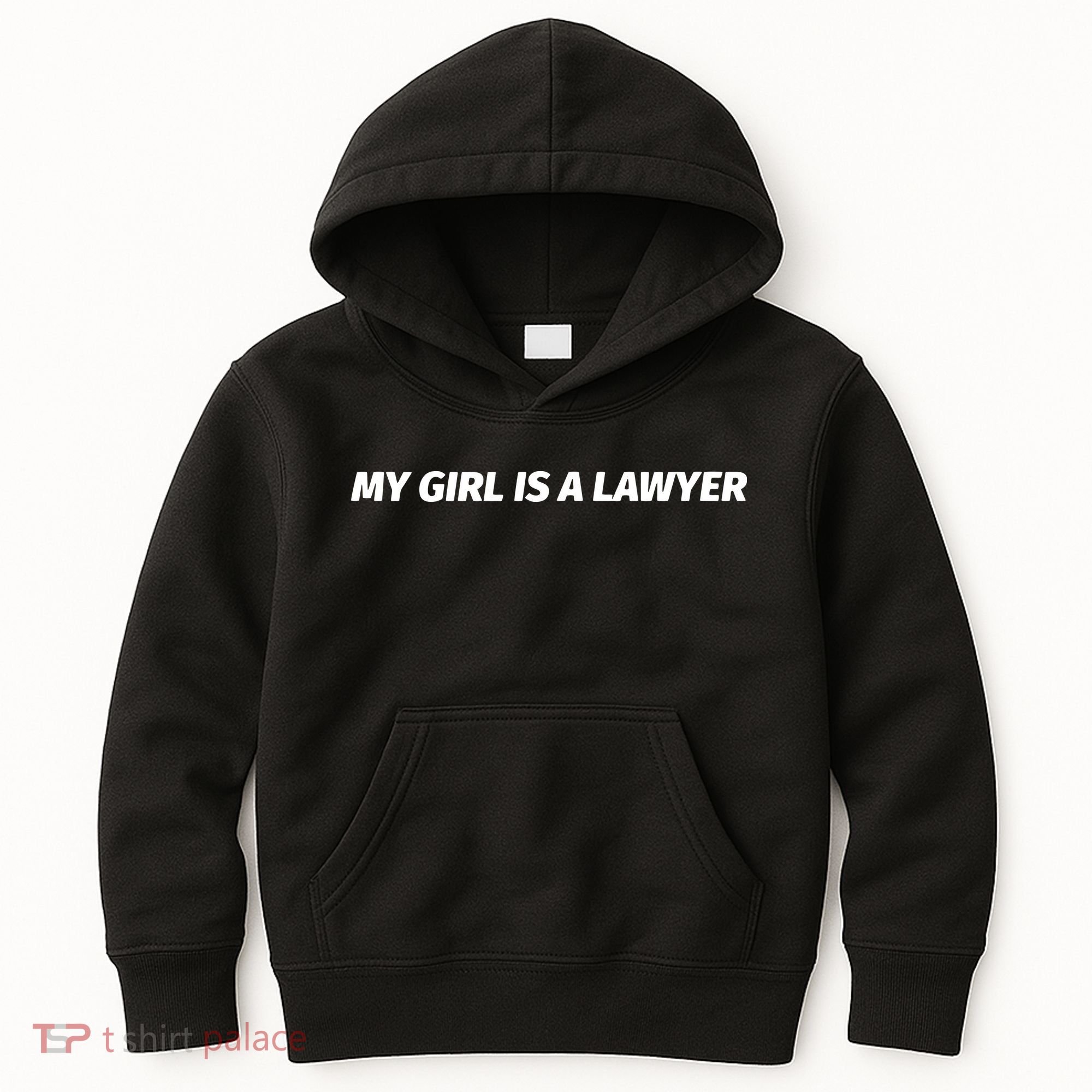My Girl Is A Lawyer Kids Hoodie