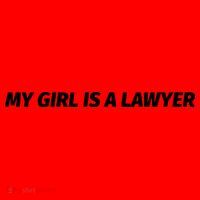 My Girl Is A Lawyer Santa Hat thumb 1