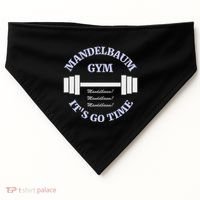 Mandelbaum Gym ItS Go Time! USA-Made Doggie Bandana thumb 0