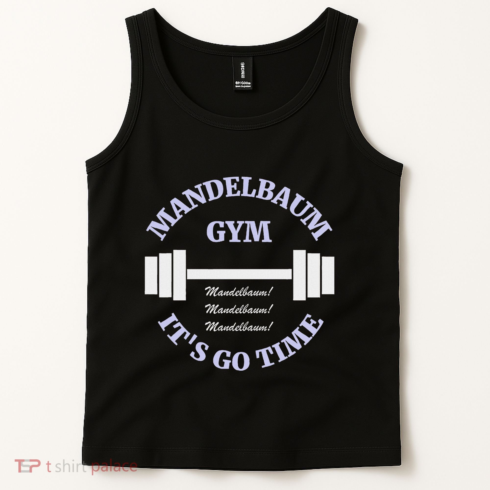 Mandelbaum Gym ItS Go Time! Tank Top