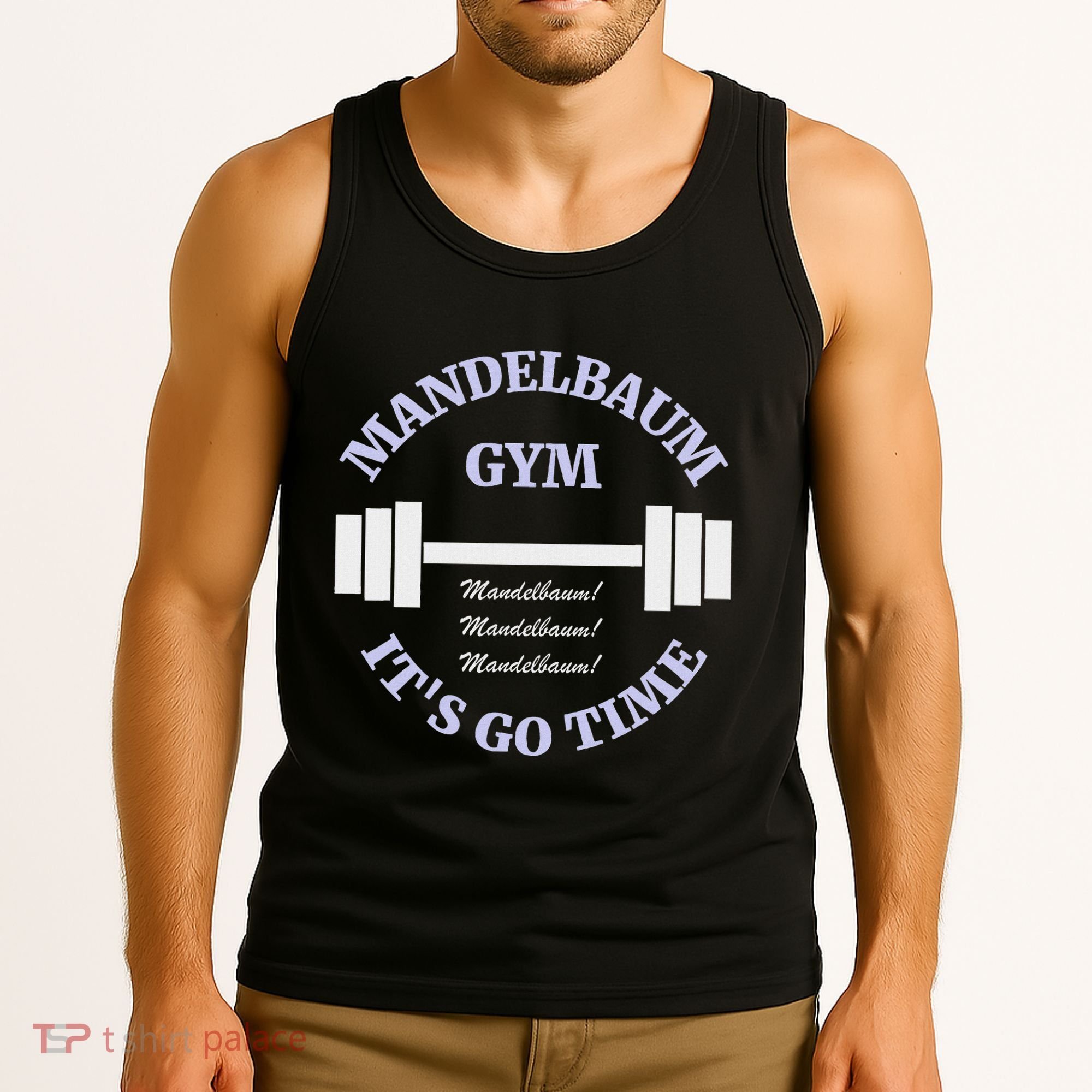 Mandelbaum Gym ItS Go Time! Tank Top