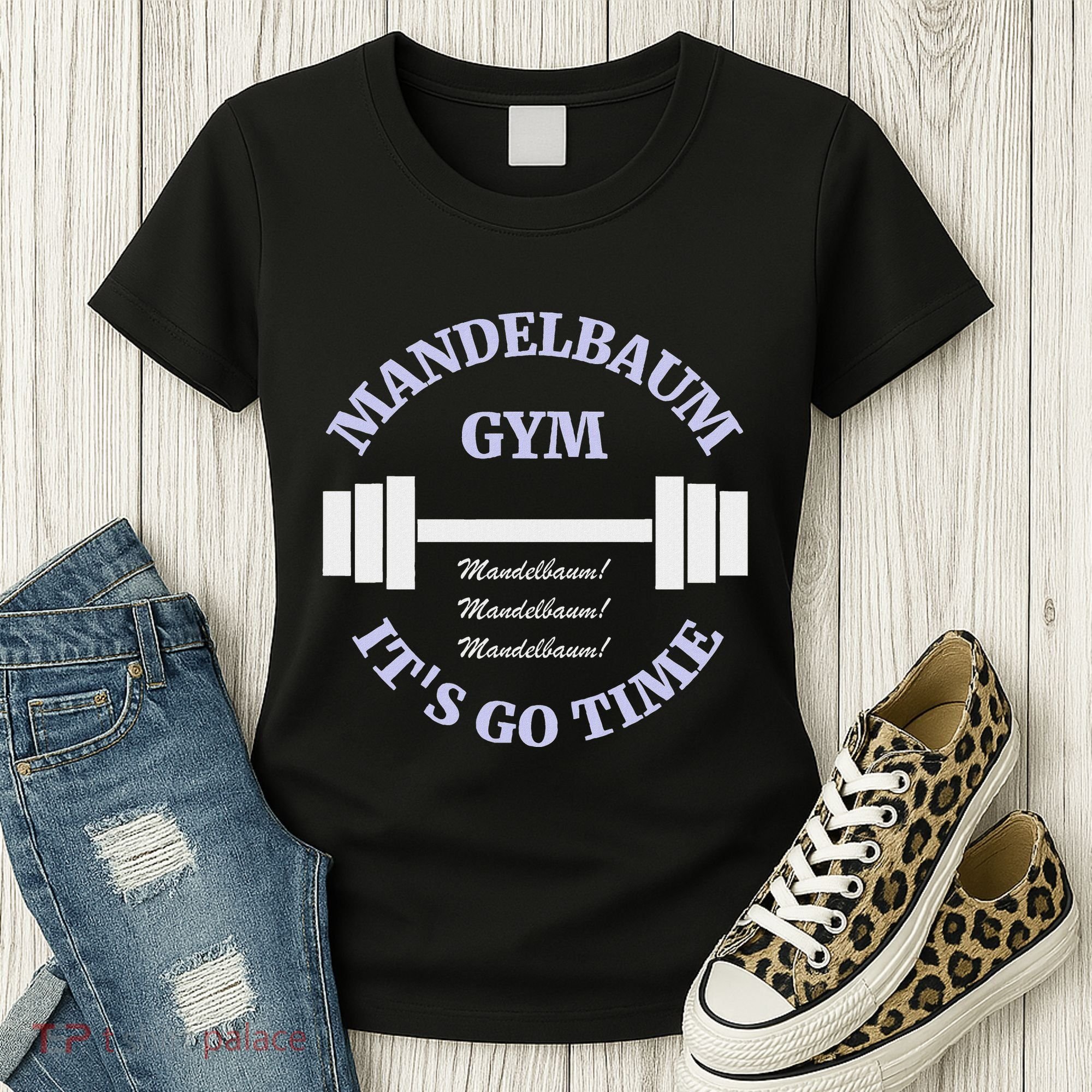 Mandelbaum Gym ItS Go Time! Women's T-Shirt