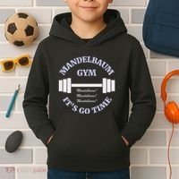 Mandelbaum Gym ItS Go Time! Kids Hoodie thumb 2