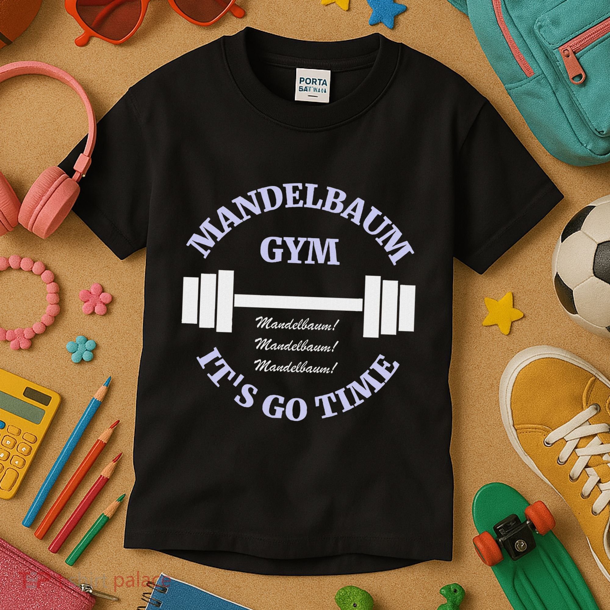 Mandelbaum Gym ItS Go Time! Kids T-Shirt
