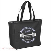 Mandelbaum Gym ItS Go Time! Tote Bag thumb 2