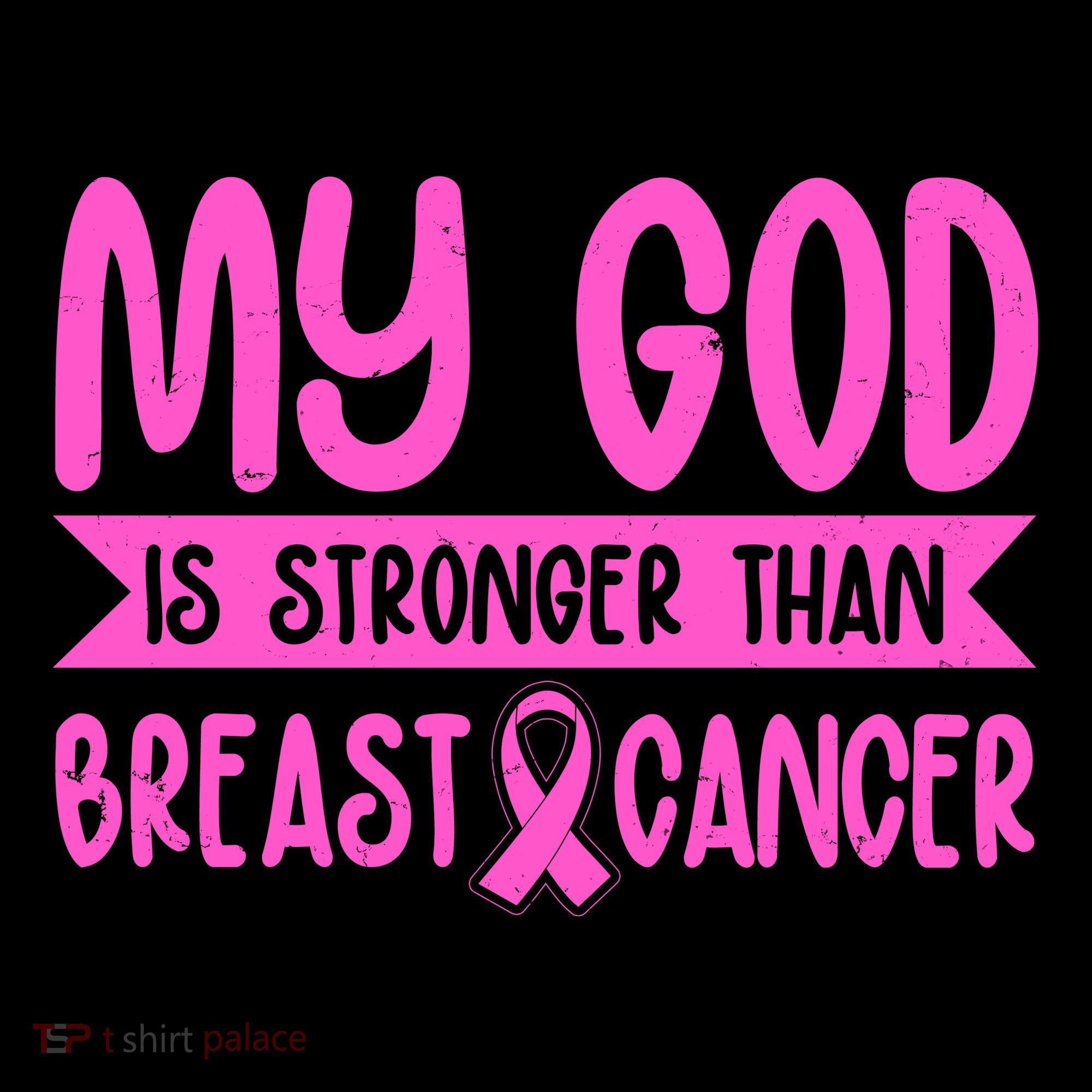 My God Is Stronger Than Breast Cancer Coffee Mug