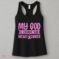 My God Is Stronger Than Breast Cancer Women's Tank Top thumb 3