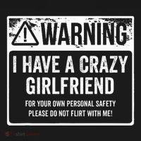 My Gf Is Crazy Warning I Have A Crazy Girlfriend Kids Hoodie thumb 5