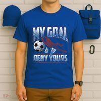 My Goal Is To Deny Yours Soccer Goalkeeper Gift T-Shirt thumb 6
