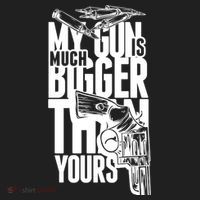 My Gun Is Much Bigger Than Yours Women's Sweatshirt thumb 2