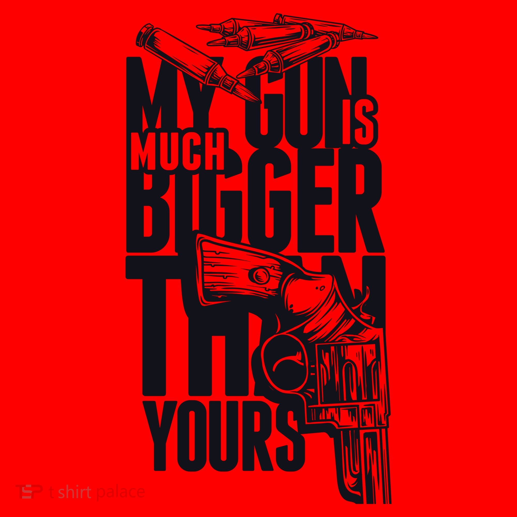 My Gun Is Much Bigger Than Yours Santa Hat