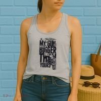 My Gun Is Much Bigger Than Yours Women's Tank Top thumb 2