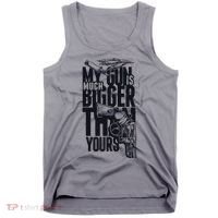 My Gun Is Much Bigger Than Yours Tank Top thumb 0